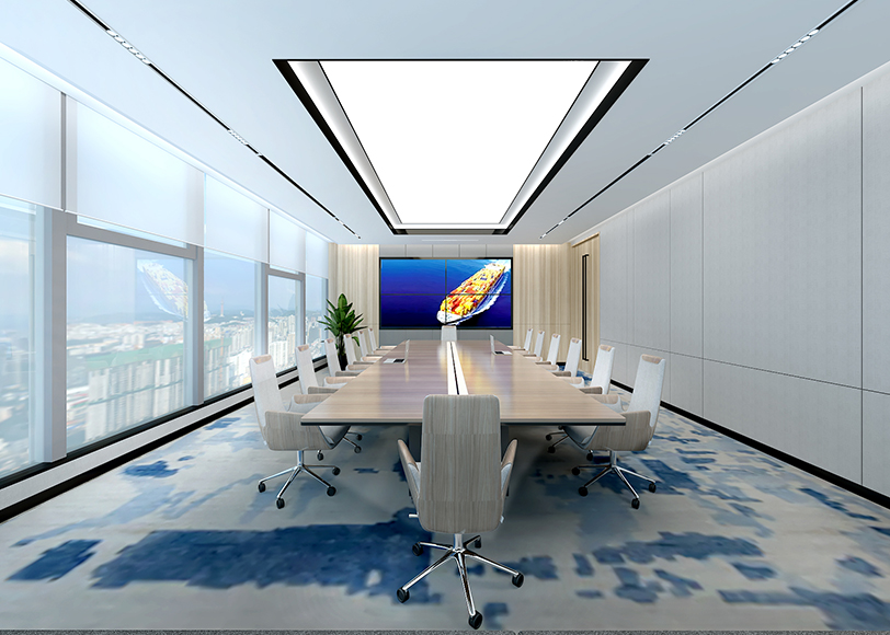  青島洲際船務集團辦公會議室 