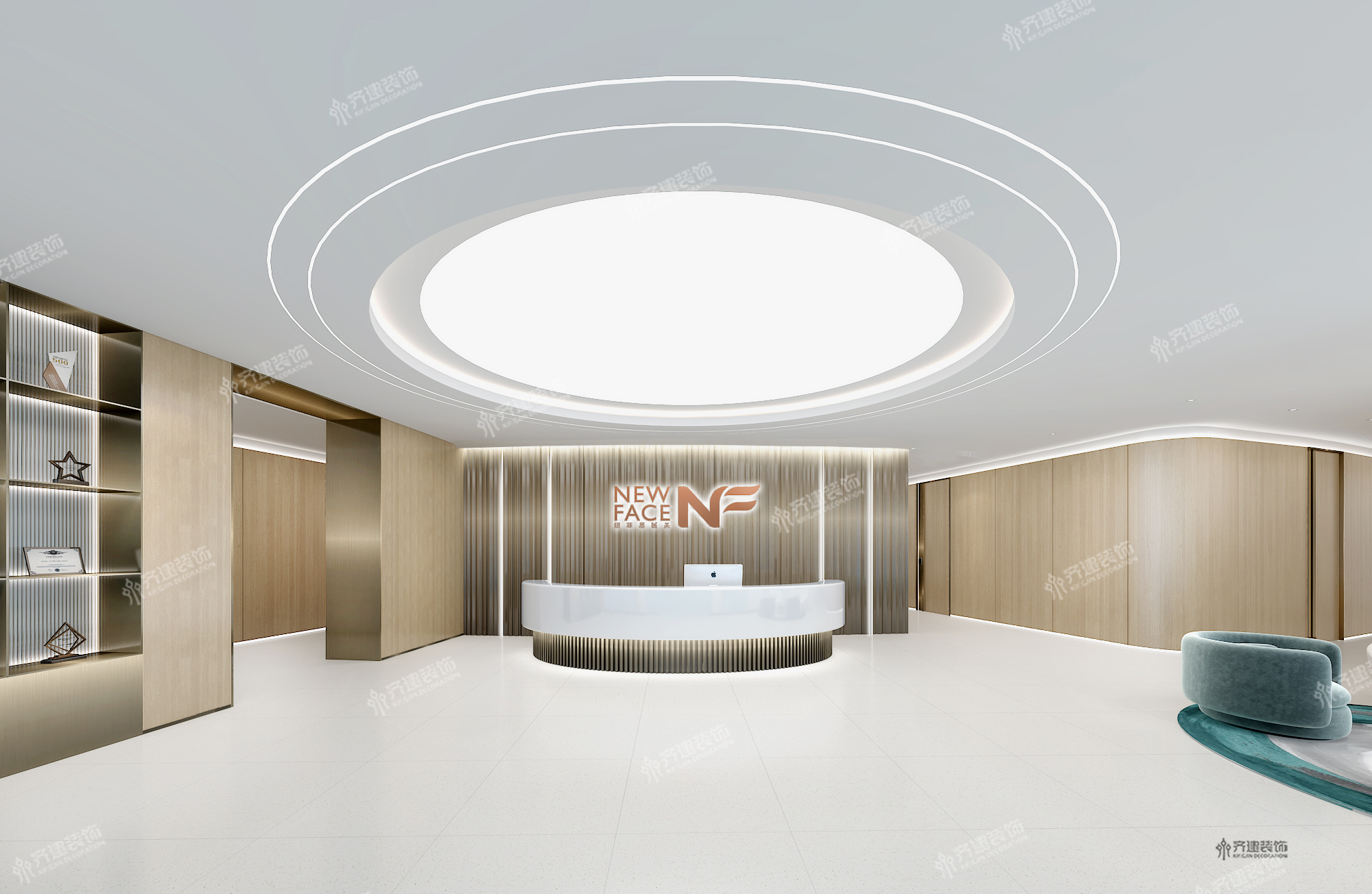 上海紐緋斯醫美診療中心辦公室裝修案例