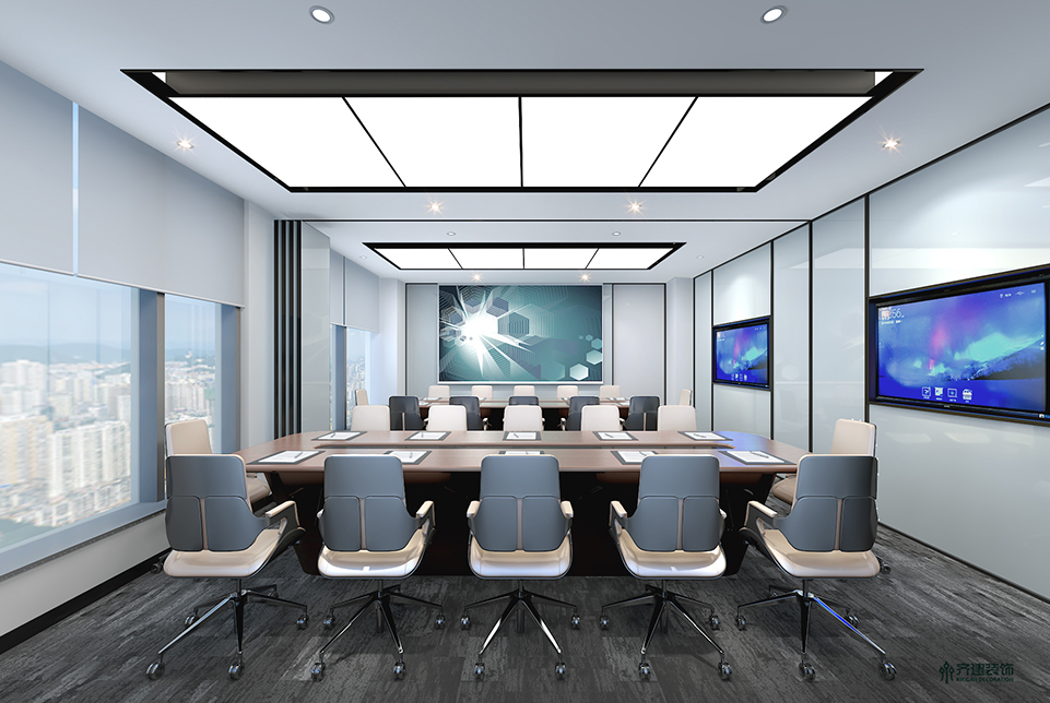  上海新希望集團會議室1裝修設計效果圖 