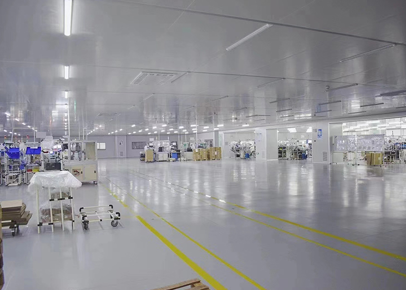 上海浦東2600平無塵實驗室裝修設計