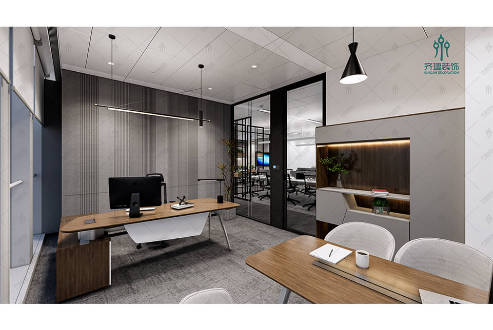  經(jīng)理單間辦公室效果圖 