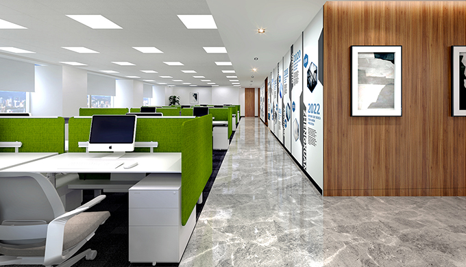 陸家嘴5000平辦公室裝修公司