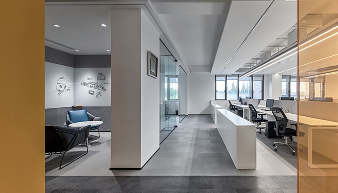 上海辦公室裝修設(shè)計流行方案效果