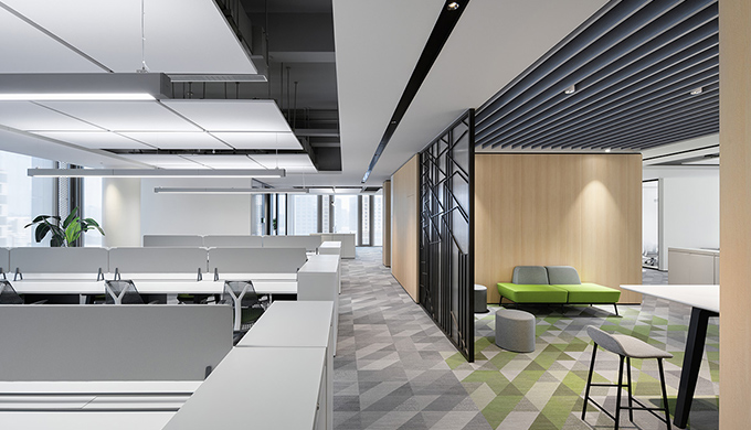 上海辦公室裝修的空間動線設計