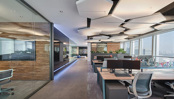 上海辦公室裝修設計的7要素及其對配色方案的影響