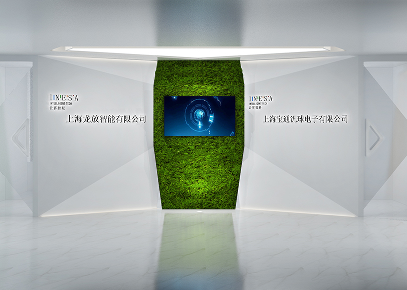 上海寶通龍放辦公室裝修設計案例