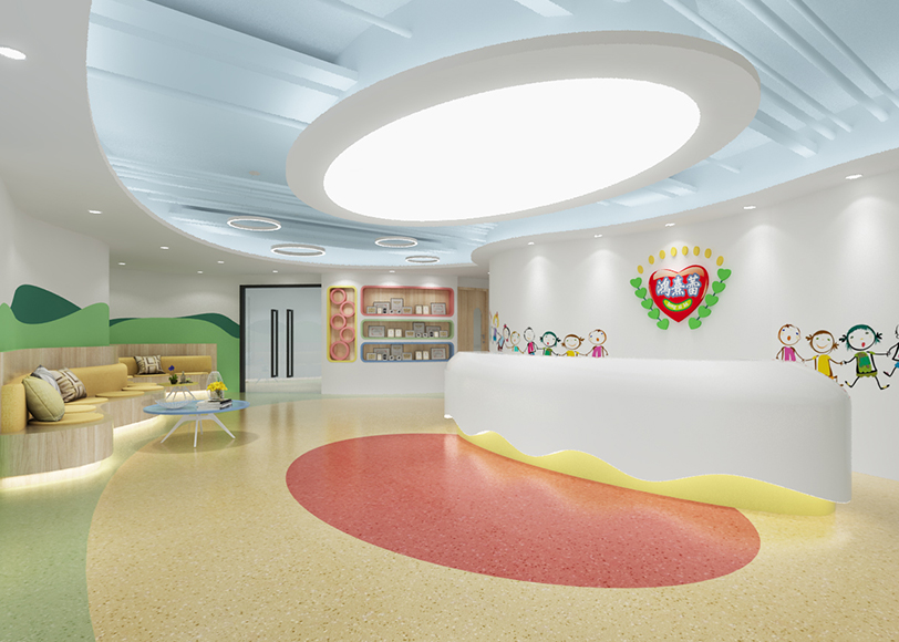 上海鴻熹蕾教育科技辦公室裝修設計案例