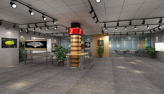 上海一千平方米辦公室展廳裝修要多少錢？