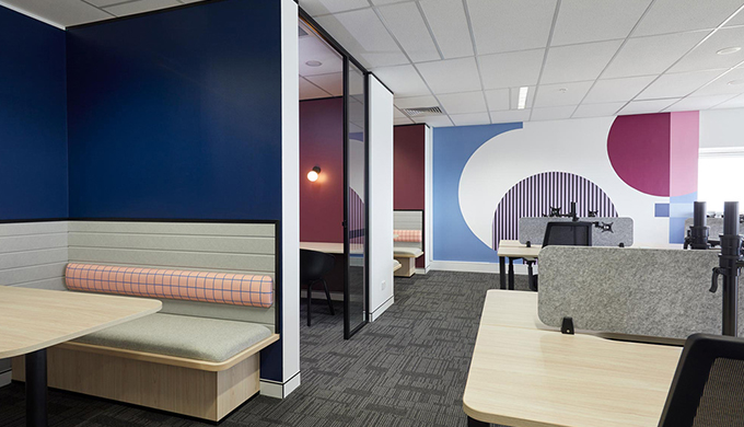 上海辦公室裝修公司的工程施工平面圖作用