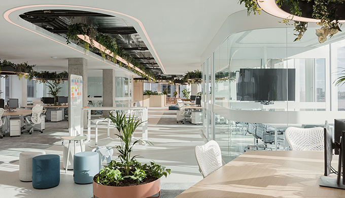 上海小型辦公室裝修綠化的應用